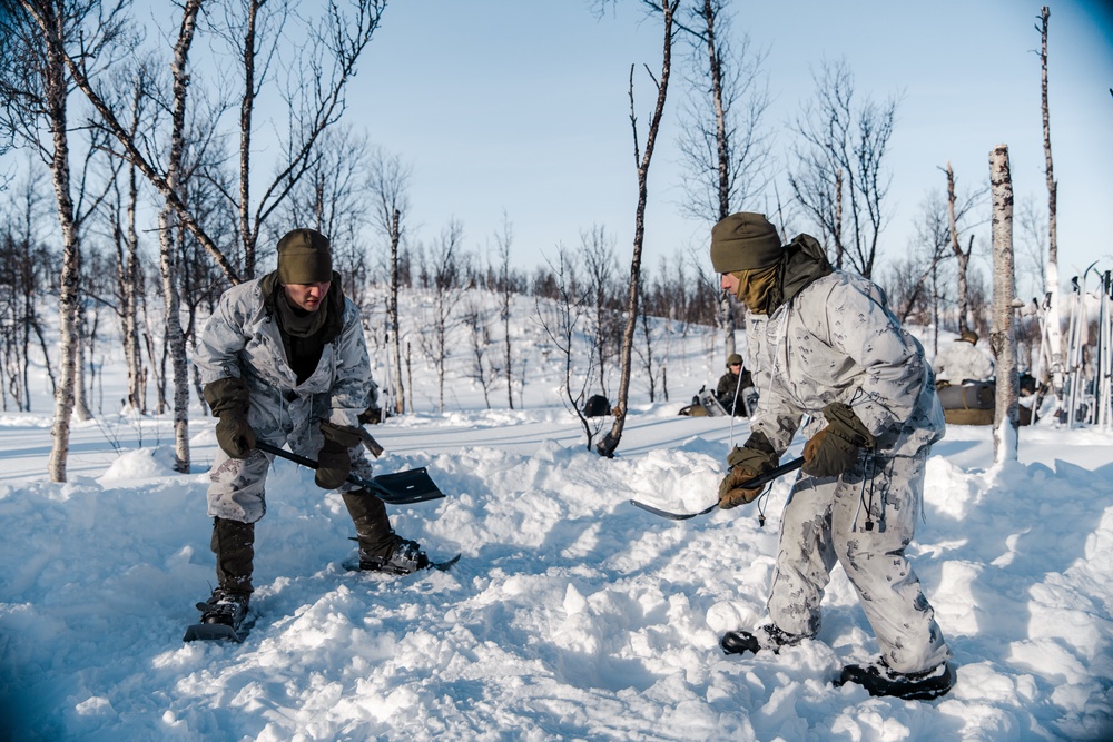 Arctic Warriors: MRF-E Marines Execute Winter Combat Training