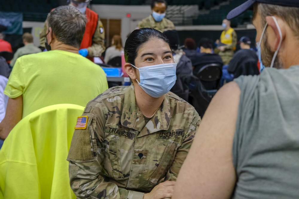 101st Airborne Soldiers Support CVC in Cleveland