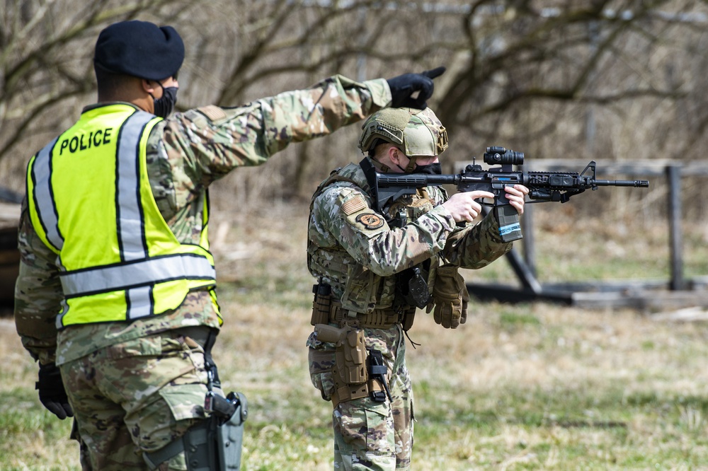 88 SFS Conducts Sustainment Training