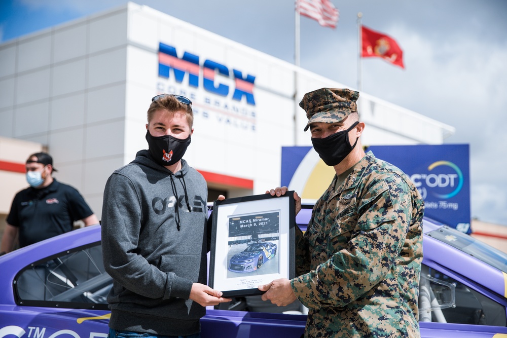 A race to Miramar: Josh Bilicki and team visits