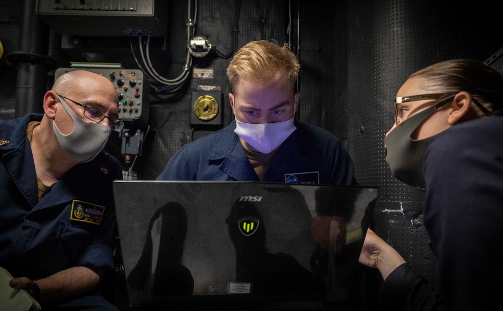USS John S. McCain Antisubmarine Warfare Exercise