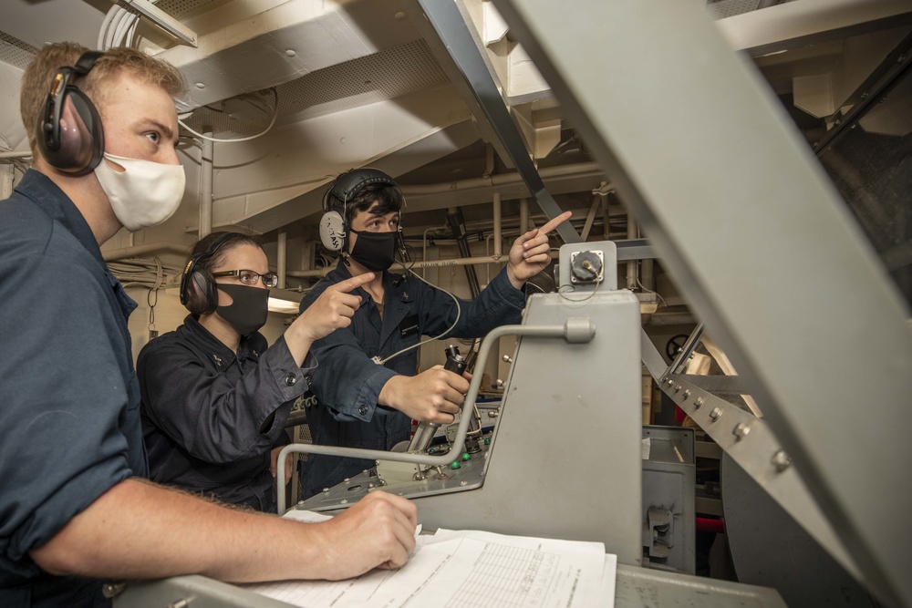 USS John S. McCain Antisubmarine Warfare Exercise