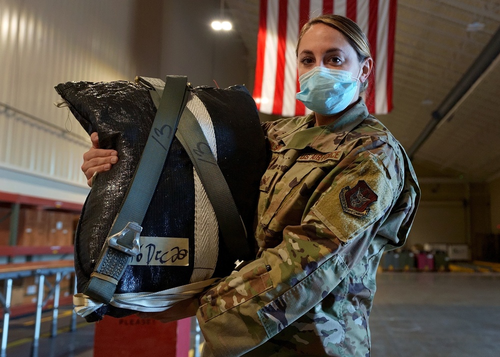 SOLRS Airmen support the aerial delivery mission