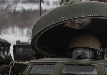 MRF-E Marines Conduct AAV Gunnery Range