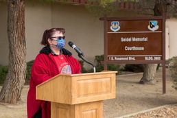 Edwards AFB courthouse renamed to “Seidel Memorial Courthouse”
