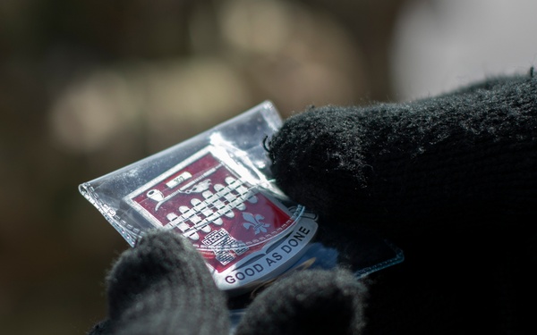 1434th Engineer Company Promotes Soldiers at the U.S. Capitol