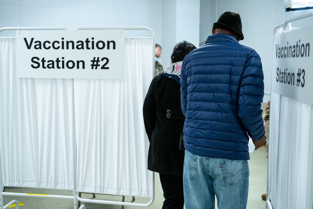 Community Vaccination Center Opens in Paterson NJ