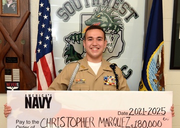 South Texas High School Senior earns $180K Navy Scholarship