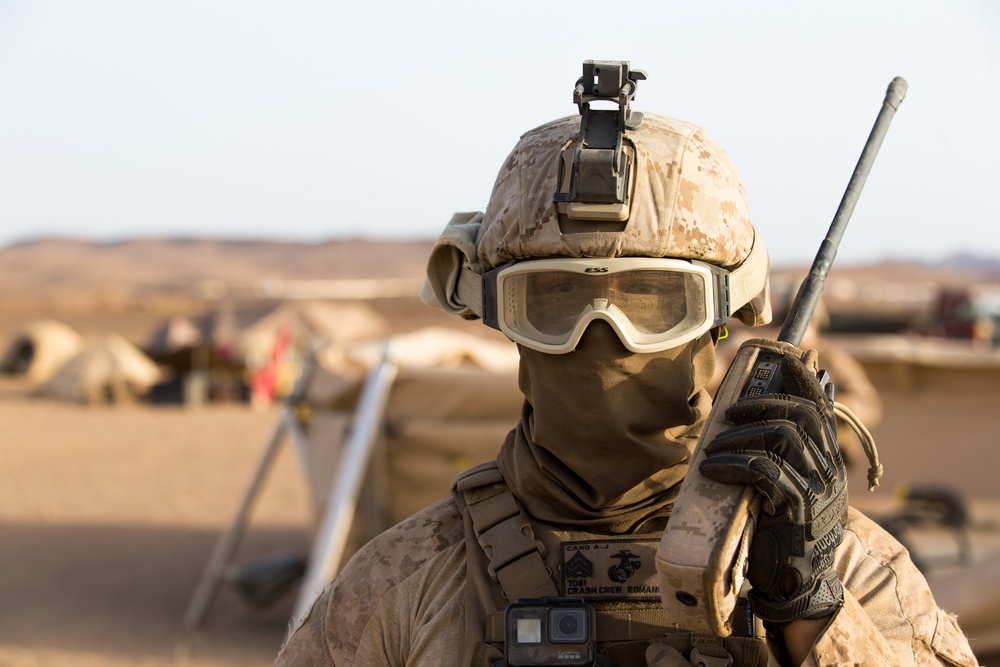 15th MEU conducts FARP operations in Tabuk, KSA