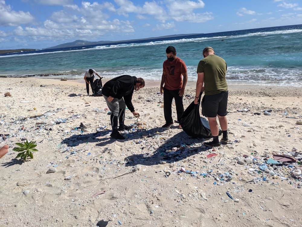 Seabee Birthday Beach Cleanup