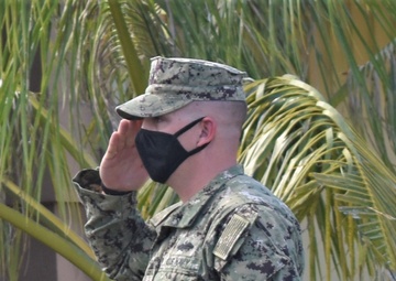 NMCB 11 Relieves NMCB 133 on Camp Covington