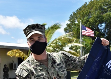 NMCB 11 Relieves NMCB 133 on Camp Covington