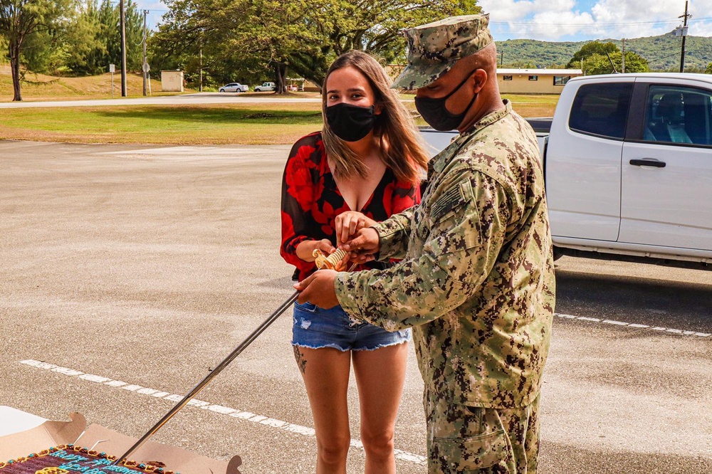 NMCB 11 Celebrates Seabee Birthday on Camp Covington