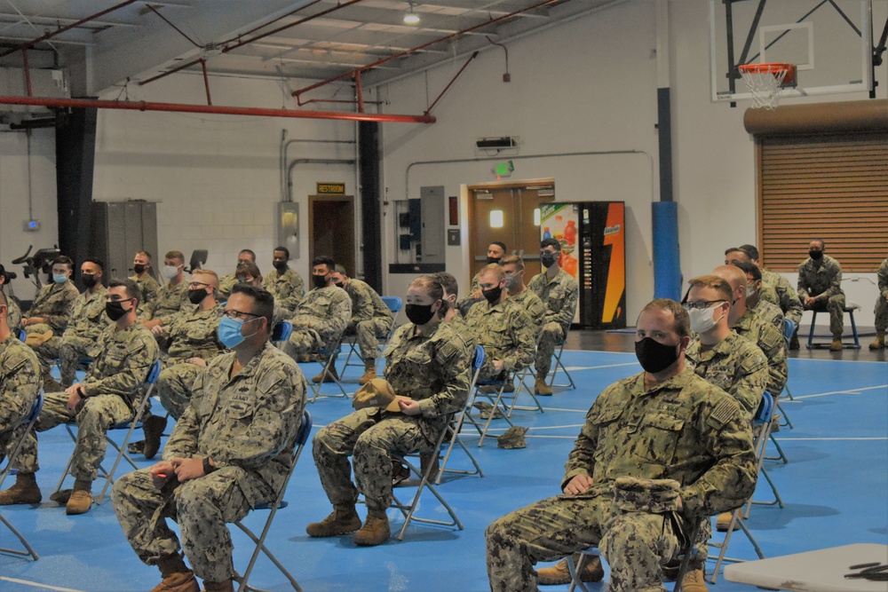 NMCB 11 Celebrates Seabee Birthday on Camp Covington