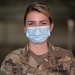 U.S. Army medic stands in recognition of Women's History