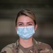 U.S. Army medic stands in recognition of Women's History