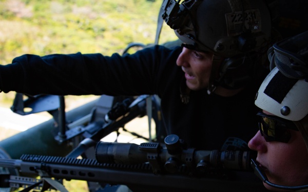 3d Battalion, 3d Marine Regiment conducts aerial sniper training