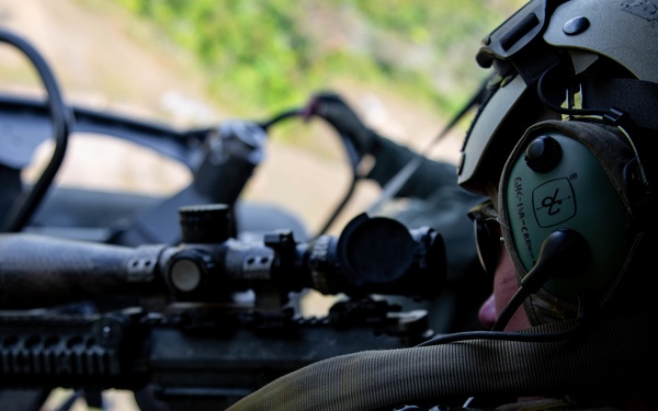3d Battalion, 3d Marine Regiment conducts aerial sniper training