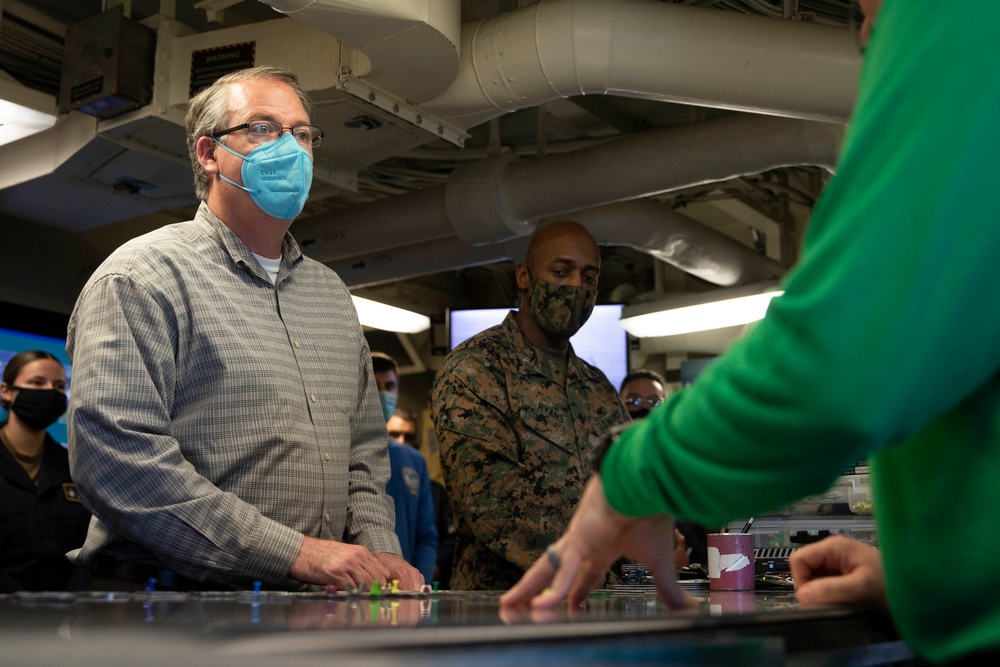 SECNAV Visit