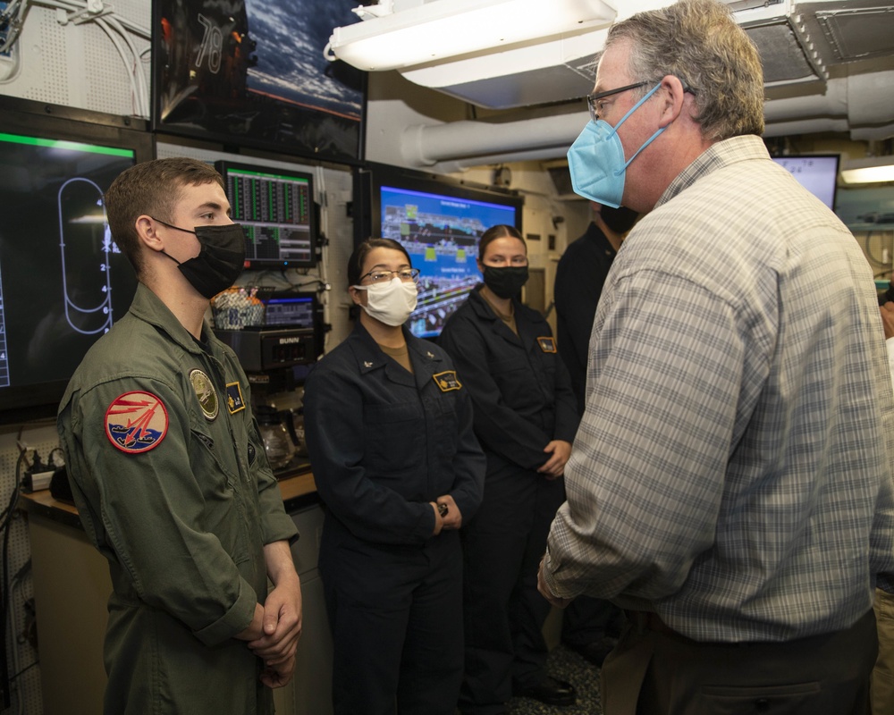 SECNAV Visit