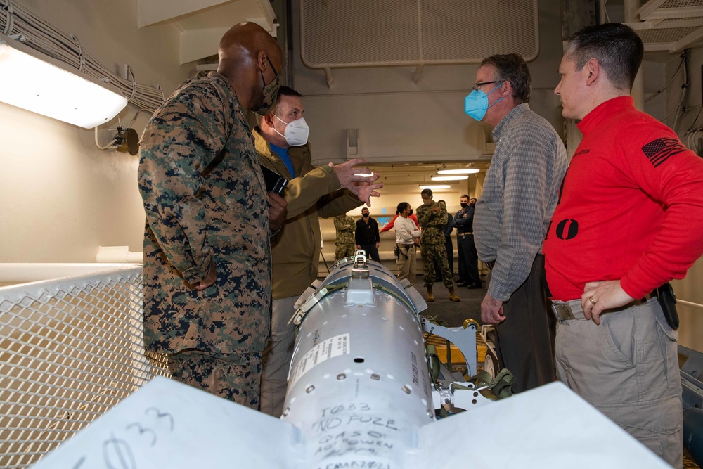 SecNav Visits Ford