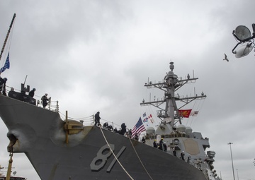 Winston S. Churchill Returns to Homeport after 9-month Deployment