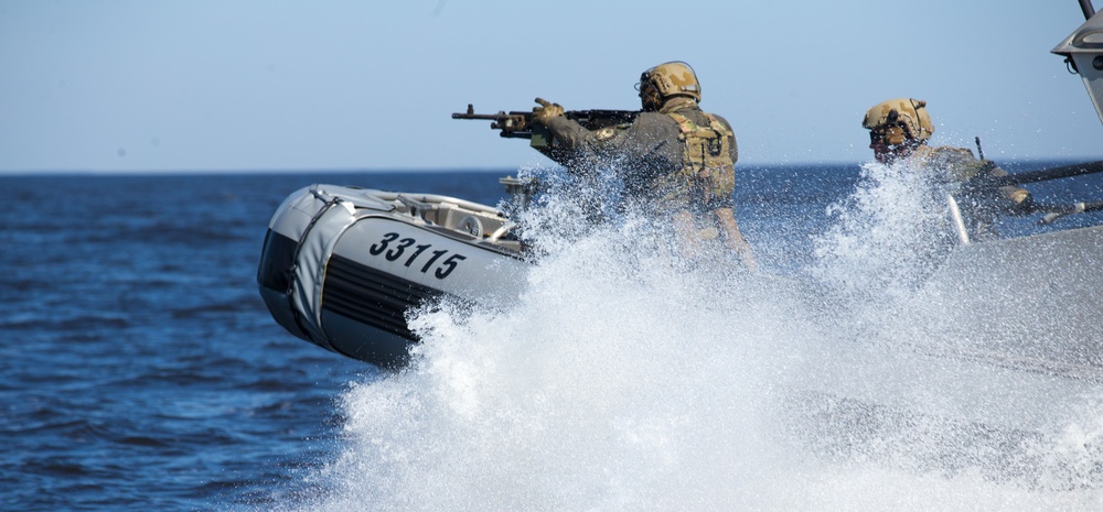 Coast Guard interdiction training