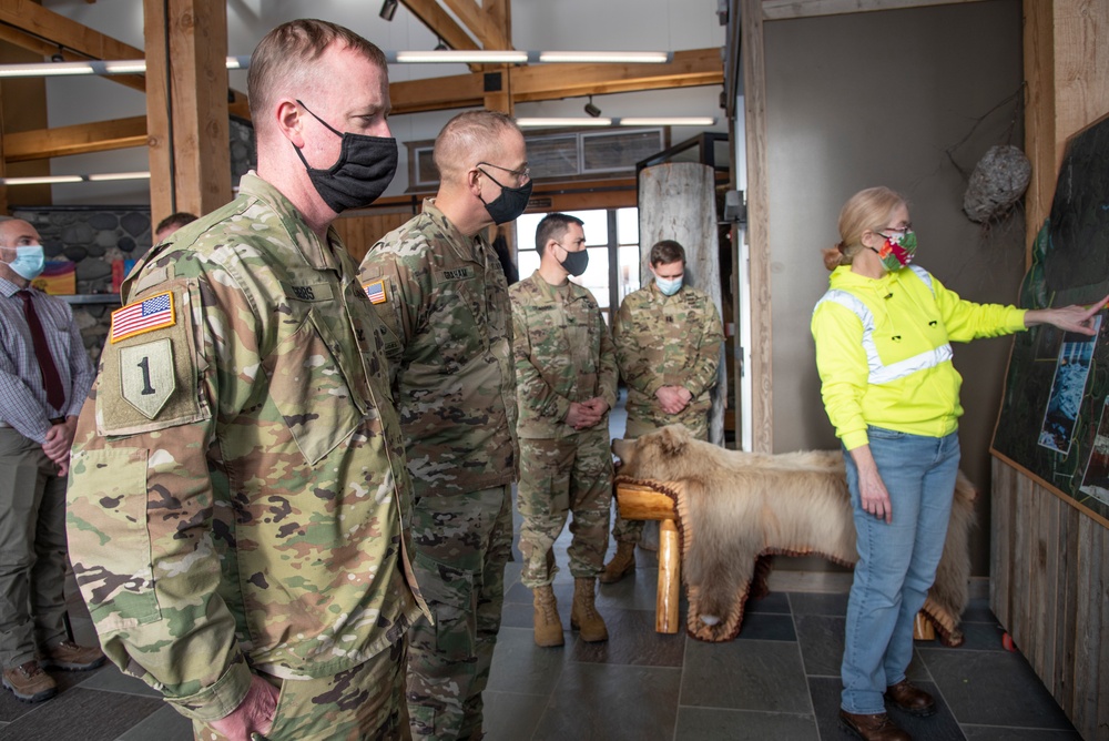 General visits northernmost USACE-run flood control project