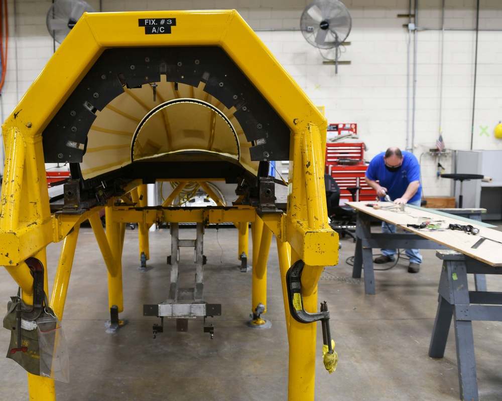 F-15 Canopy Shop gives pilots clear view