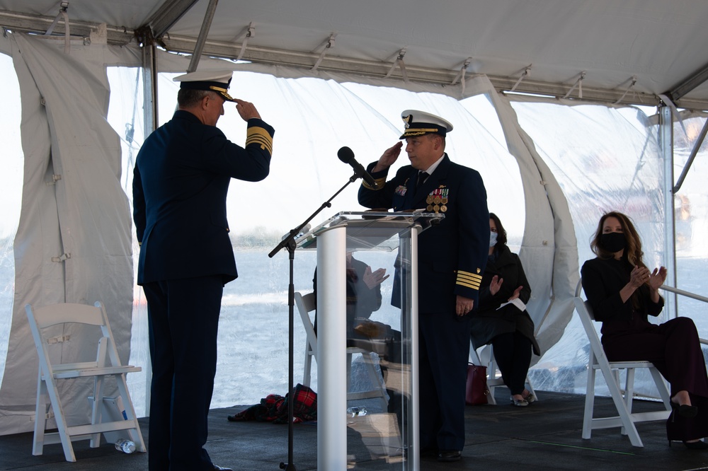 Coast Guard Cutter Stone Commissioning Ceremony