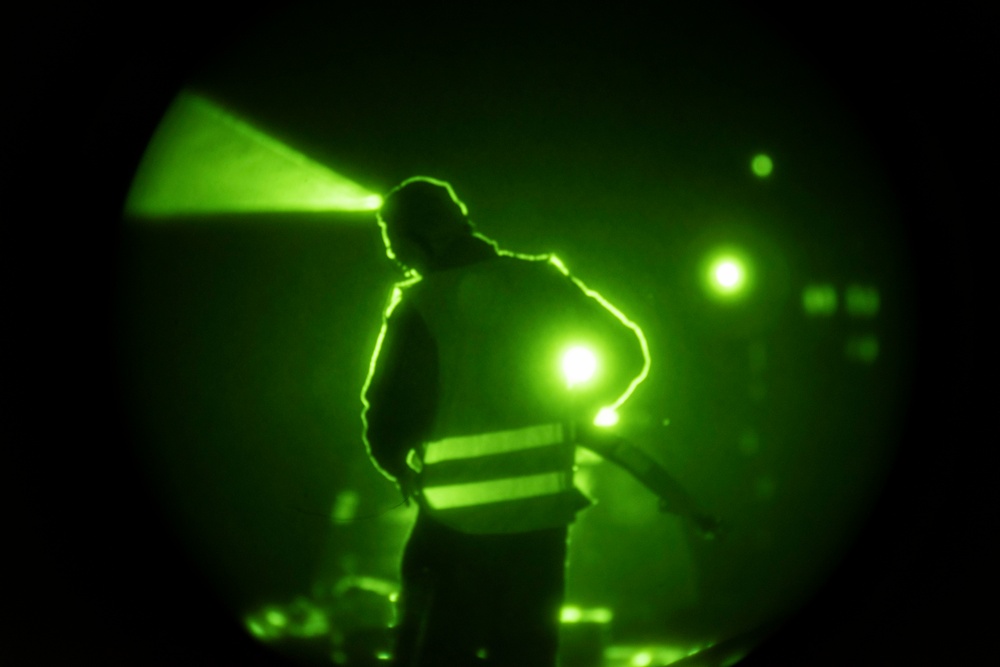 Going Dark; 9the EBS conducts BTF night training ops
