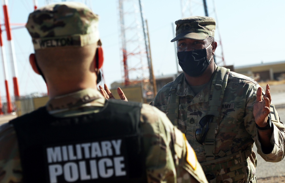 TF Raider prepares 233rd MP for deployment