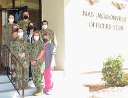 Naval Hospital Jacksonville off-site COVID-19 vaccination site