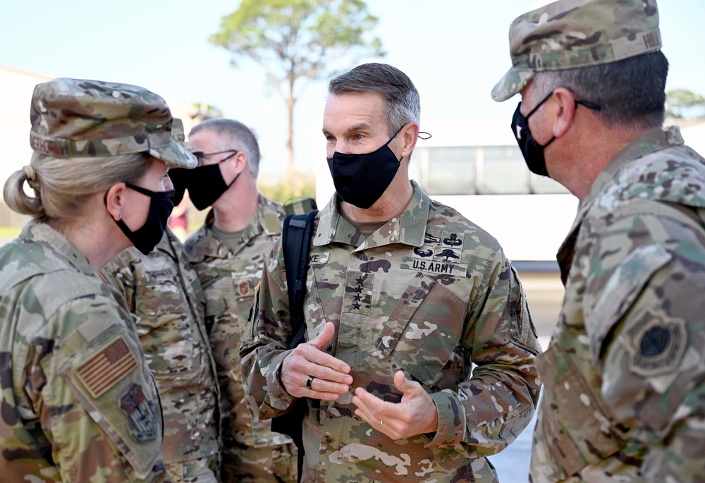 U.S. Special Operations Command leadership visit Hurlburt Field