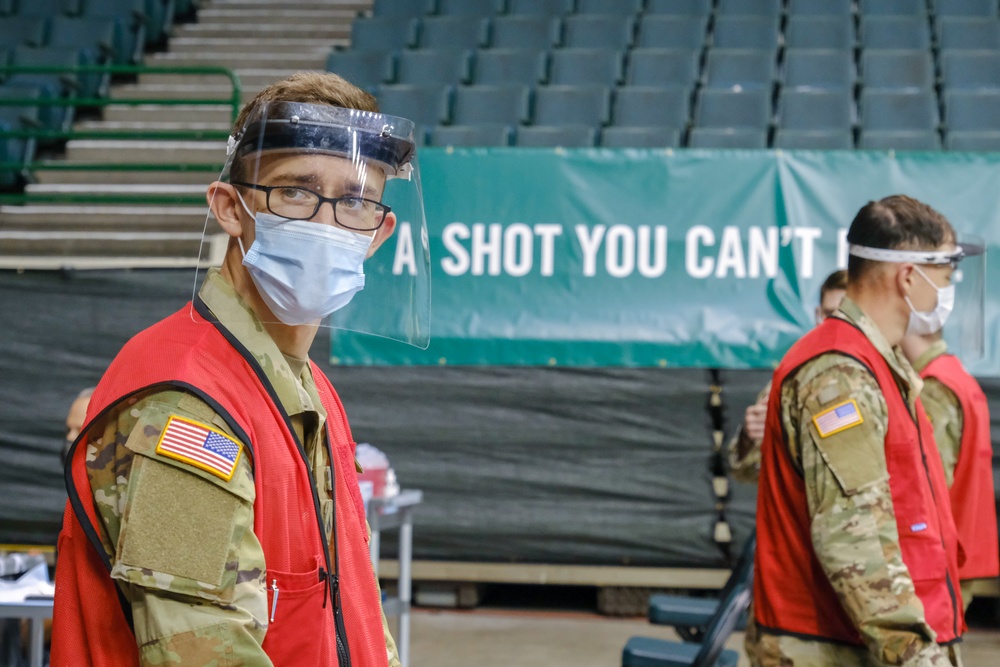 101st Airborne Soldiers Support CVC in Cleveland