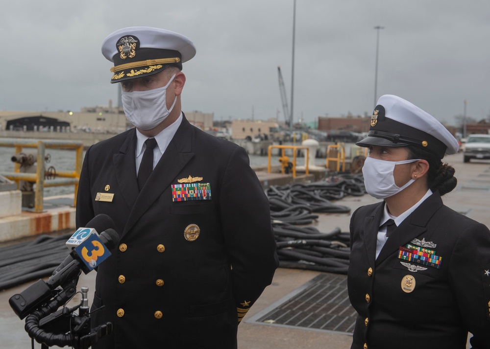 Winston S. Churchill Returns to Homeport after Deployment to U.S. 5th and 6th Fleet