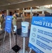 U.S. Air Force and U.S. Army tour Ford Field Community Vaccination Center in Detroit