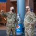 U.S. Air Force and U.S. Army tour Ford Field Community Vaccination Center in Detroit