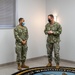 MA1 Damon Harris end-of-tour award ceremony; Civilian length-of-service award ceremony