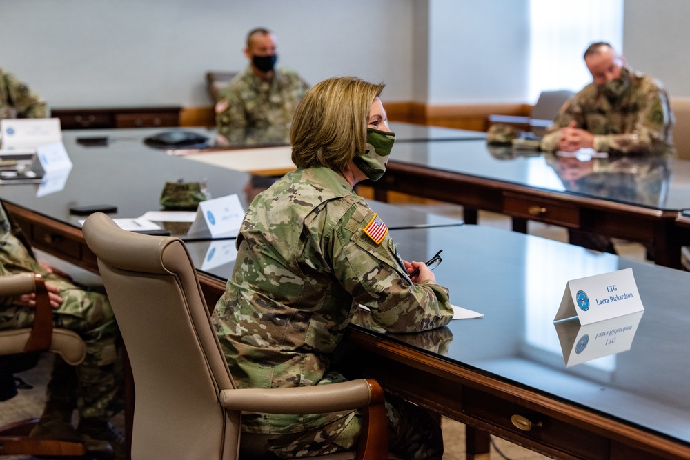 Lt. Gen. Richardson Visits FEMA Region 2