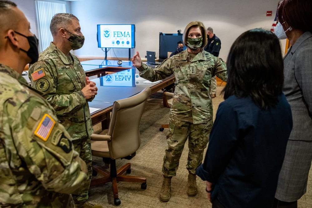 Lt. Gen. Richardson Visits FEMA Region 2