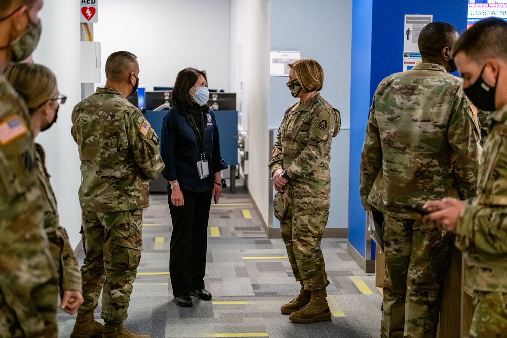 Lt. Gen. Richardson Visits FEMA Region 2