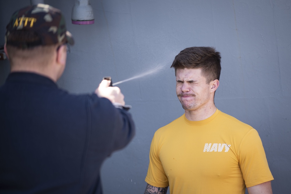 Mitscher Conducts Routine Operations in U.S. Sixth Fleet