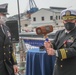 USS Mustin Conducts Change of Command