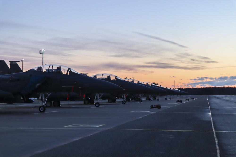 Eagles in Estonia for Baltic Trident