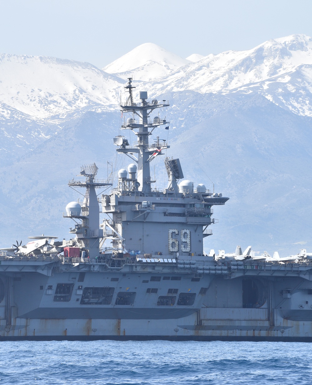 USS Dwight D. Eisenhower (CVN 69) Arrives in Souda Bay, Greece