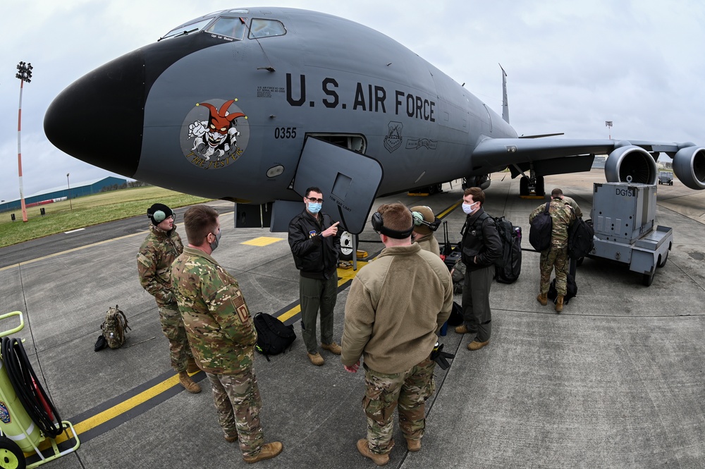 100th ARW supports German fighter jets during exercise Baltic Trident