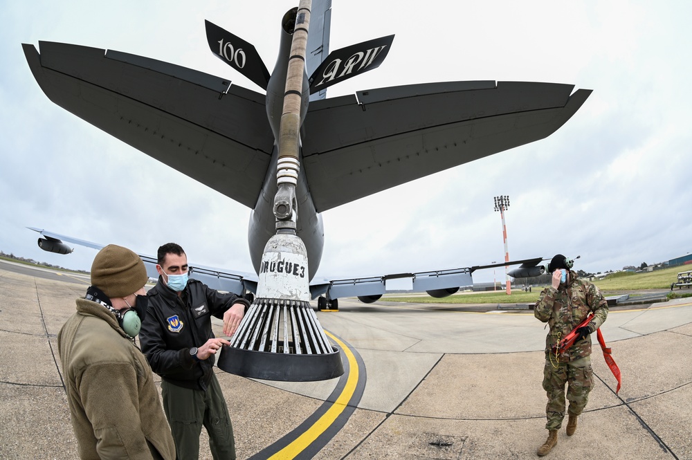 100th ARW supports German fighter jets during exercise Baltic Trident