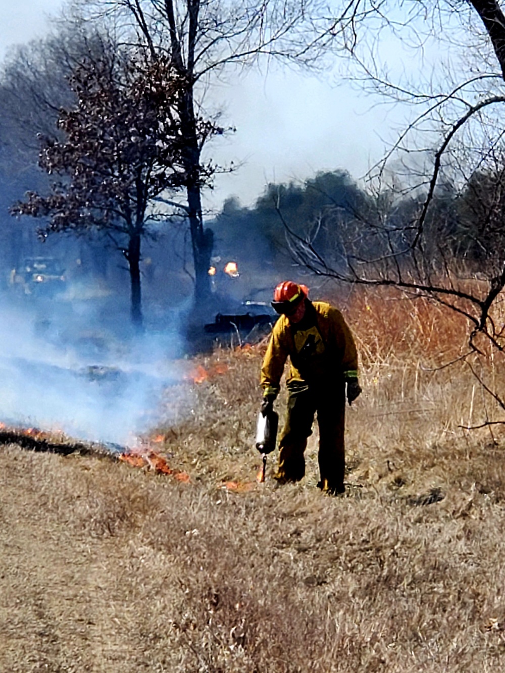DVIDS - News - Photo Essay: 2021 prescribed burn operations at Fort McCoy