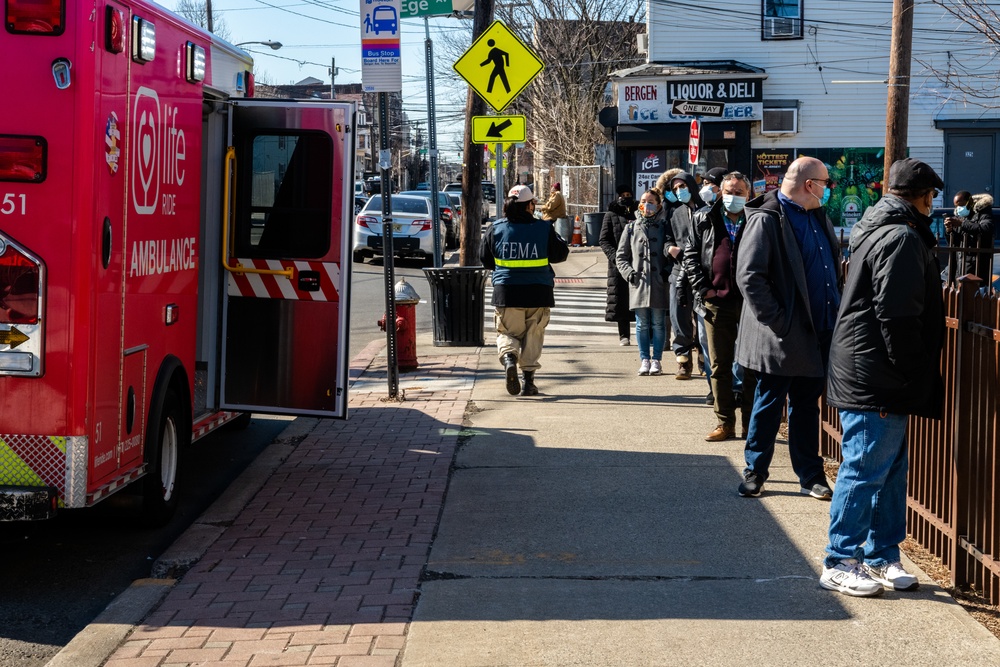 DVIDS - Images - Community-Based Vaccination Site Opens in Jersey City ...